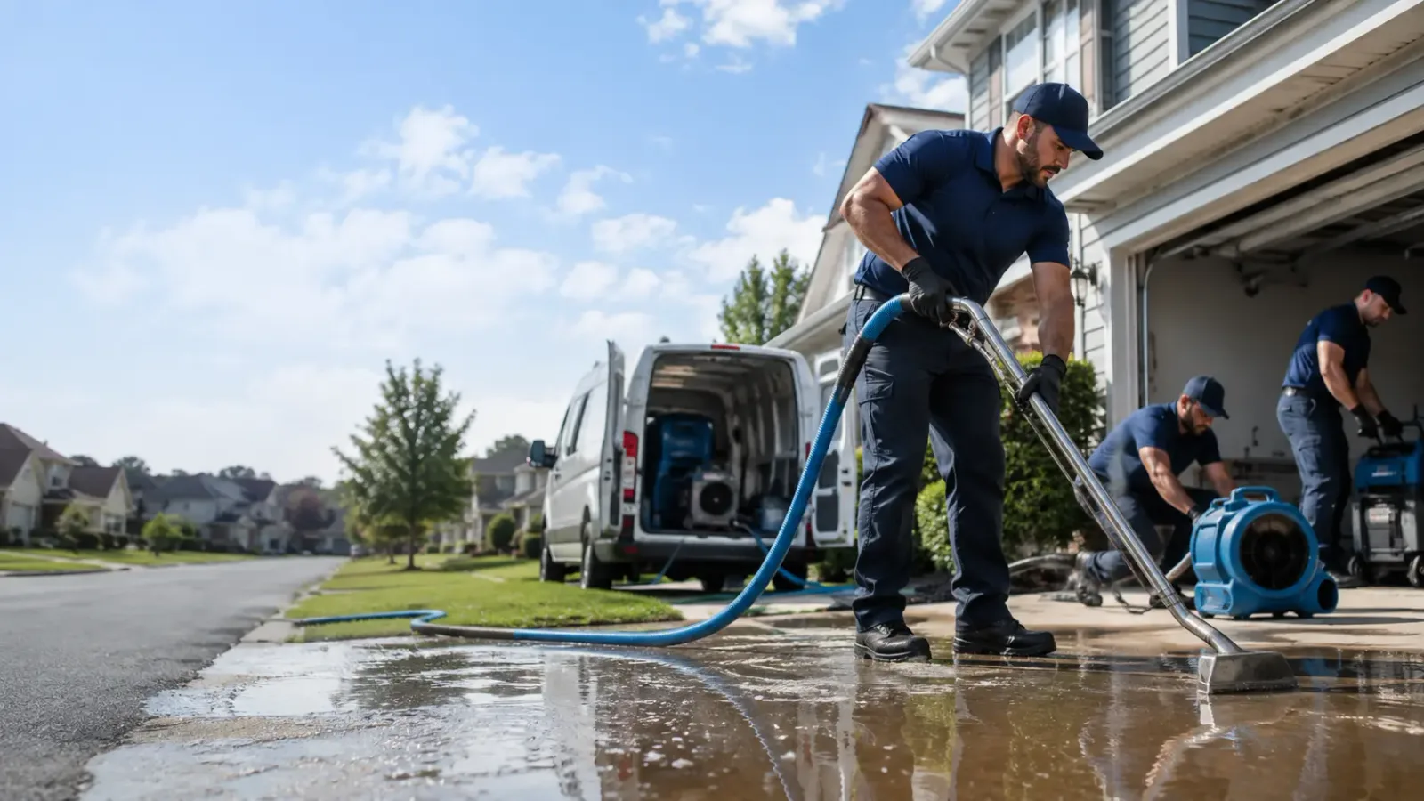 Flood Damage Restoration in Greens Fork, IN